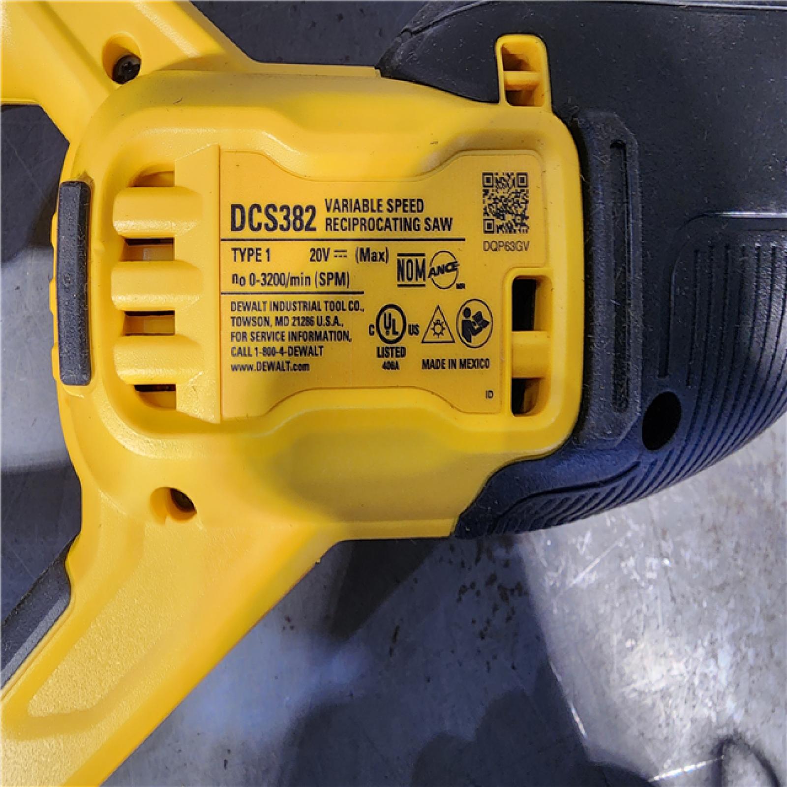 HOUSTON LOCATION - AS-IS (2) DEWALT 20V MAX XR Cordless Brushless Reciprocating Saw (Tool Only)