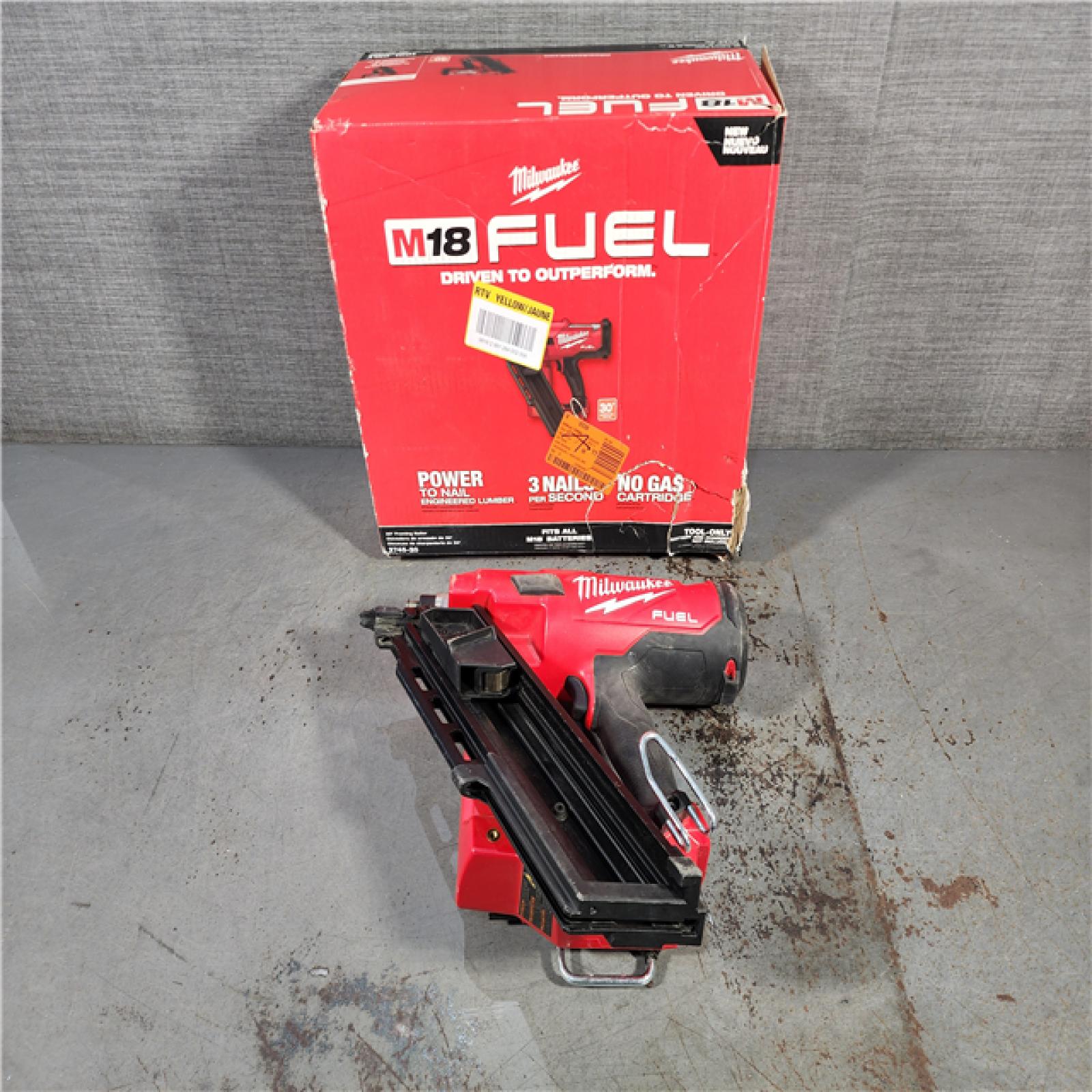 HOUSTON LOCATION - AS-IS M18 FUEL 3-1/2 in. 18-Volt 30-Degree Lithium-Ion Brushless Cordless Framing Nailer (Tool-Only)