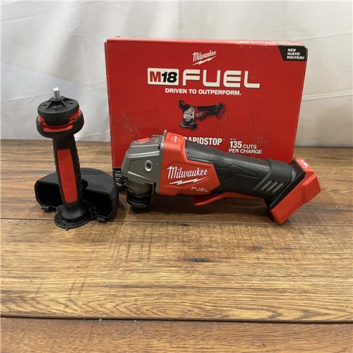 AS-IS Milwaukee M18 FUEL 18V Lithium-Ion Brushless Cordless 4-1/2 in./5 in. Tool-Only)