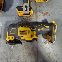 HOUSTON LOCATION - AS-IS DEWALT 5 TOOL COMBO KIT W/ (2) BATTERY & CHARGER