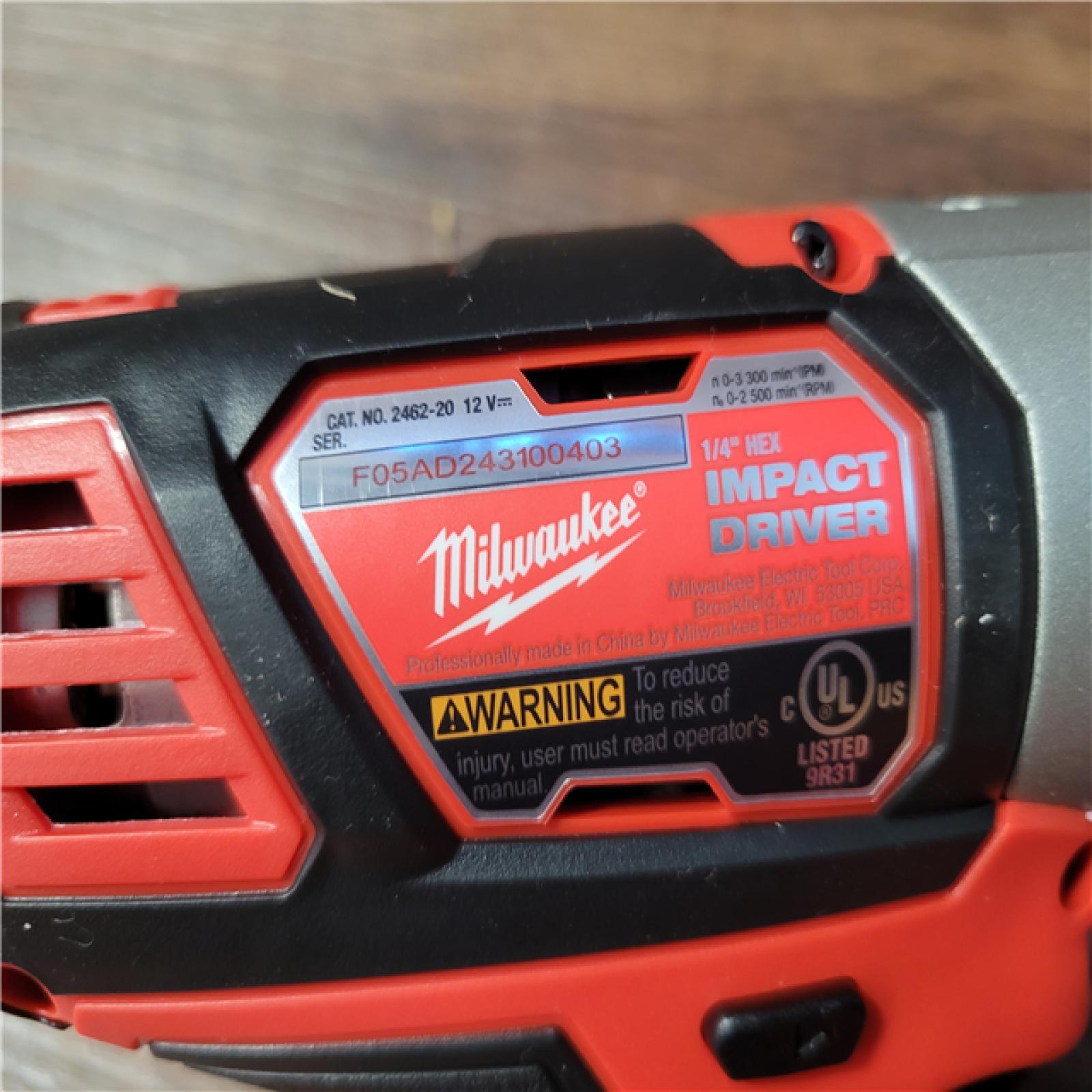 CALIFORNIA NEW MILWAUKEE M12 5-TOOL COMBO KIT (2 BATTERIES, 1 CHARGER, AND BAG INCLUDED)