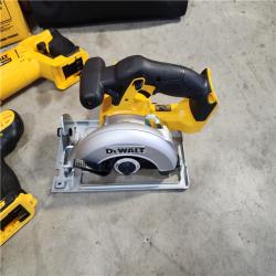 HOUSTON LOCATION - AS-IS (APPEARS LIKE NEW) Dewalt 20V MAX 9-Tool Power-Tool Combo Kit W/ Soft Case Including 2 Batteries & Charger