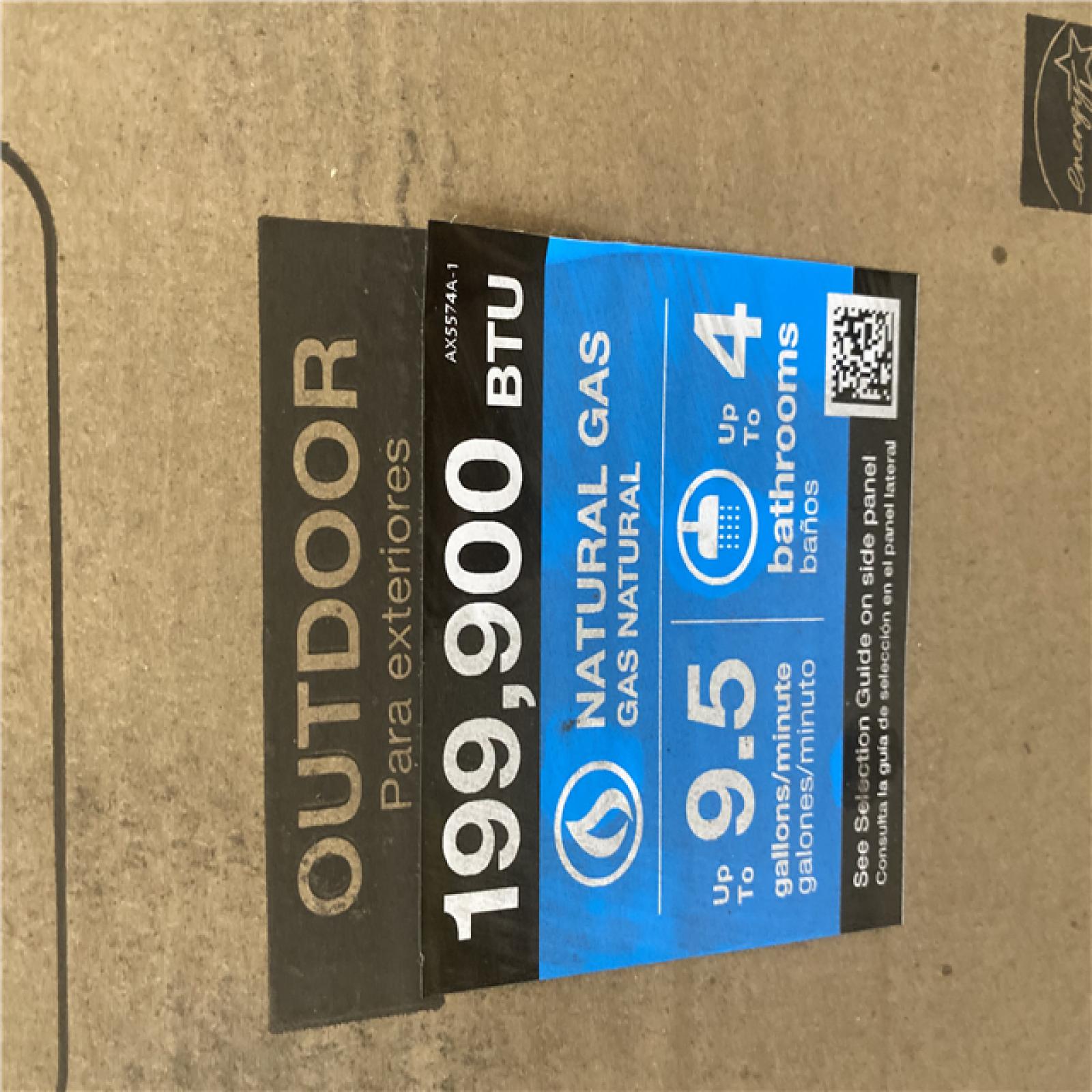 DALLAS LOCATION - Rheem® 199,000 Btu/h RTGH Series Super High Efficiency Condensing Tankless Natural Gas Water Heater for Outdoor