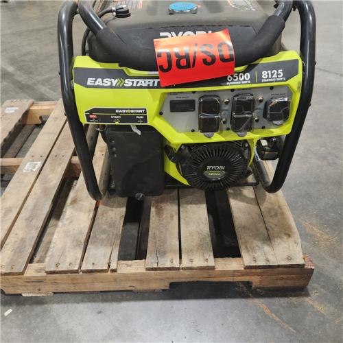 Dallas Location - As-Is RYOBI - 6,500-Watt Gasoline Powered Portable Generator