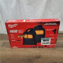 AS-IS Milwaukee 2X-Large M12 12-Volt Lithium-Ion Cordless Black Heated Jacket Hoodie Kit