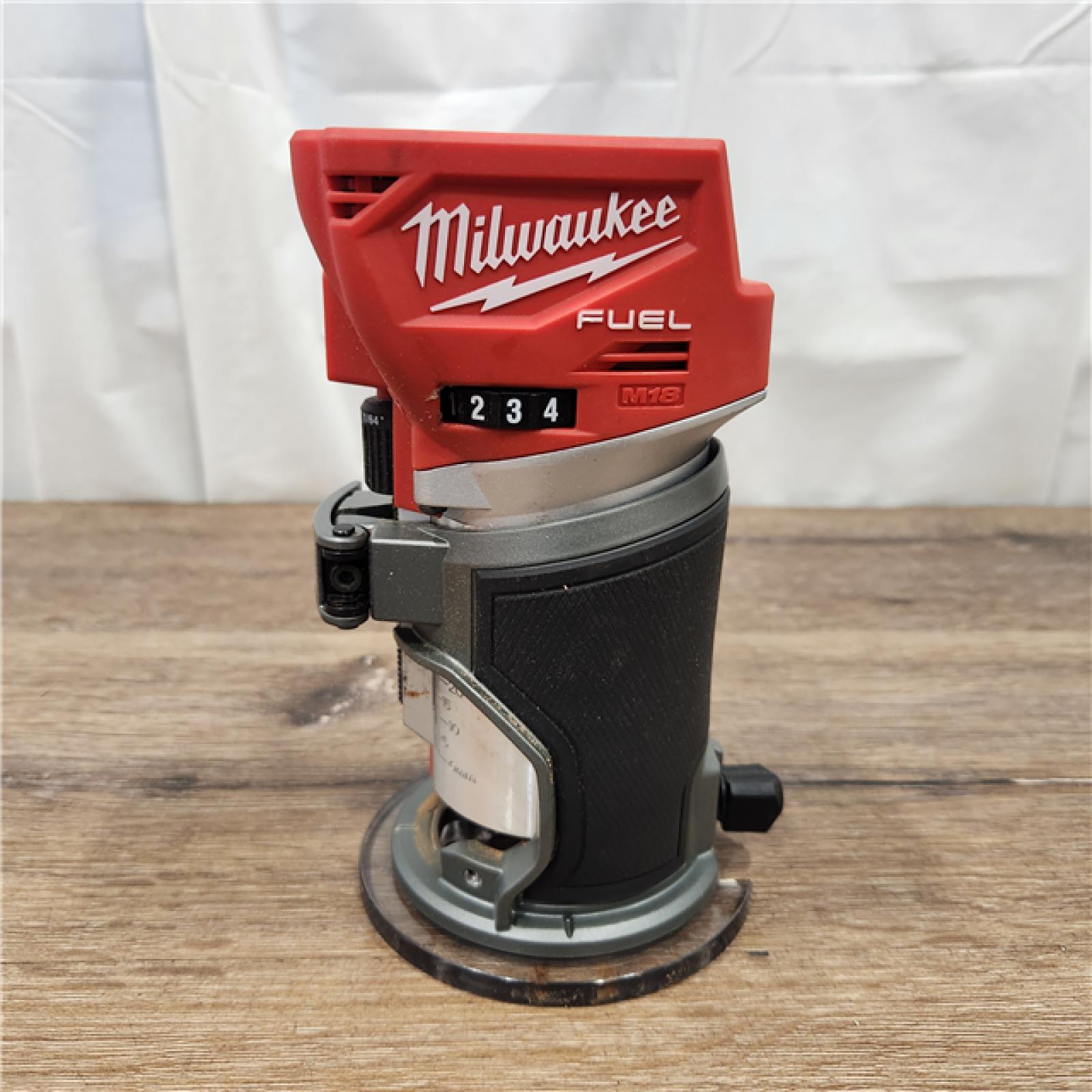 AS-IS Milwaukee M18 FUEL Compact Router Bare