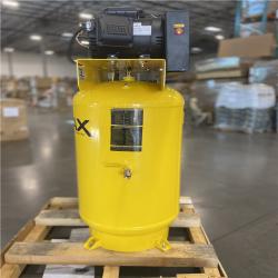 DALLAS LOCATION - EMAX 80 Gal. 175 PSI 5 HP 2-Cylinder 1-Phase Silent Air Electric Air Compressor with Isolator Pads and Auto Drain