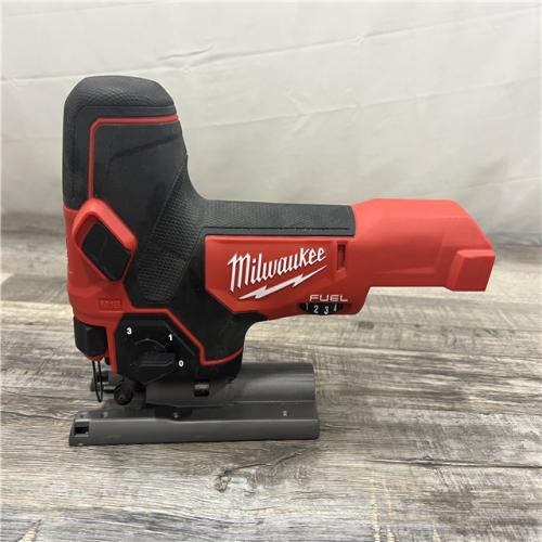 AS-IS Milwaukee M18 FUEL 18 Volt Lithium-Ion Brushless Barrel Grip Cordless Jig Saw (Bare Tool)