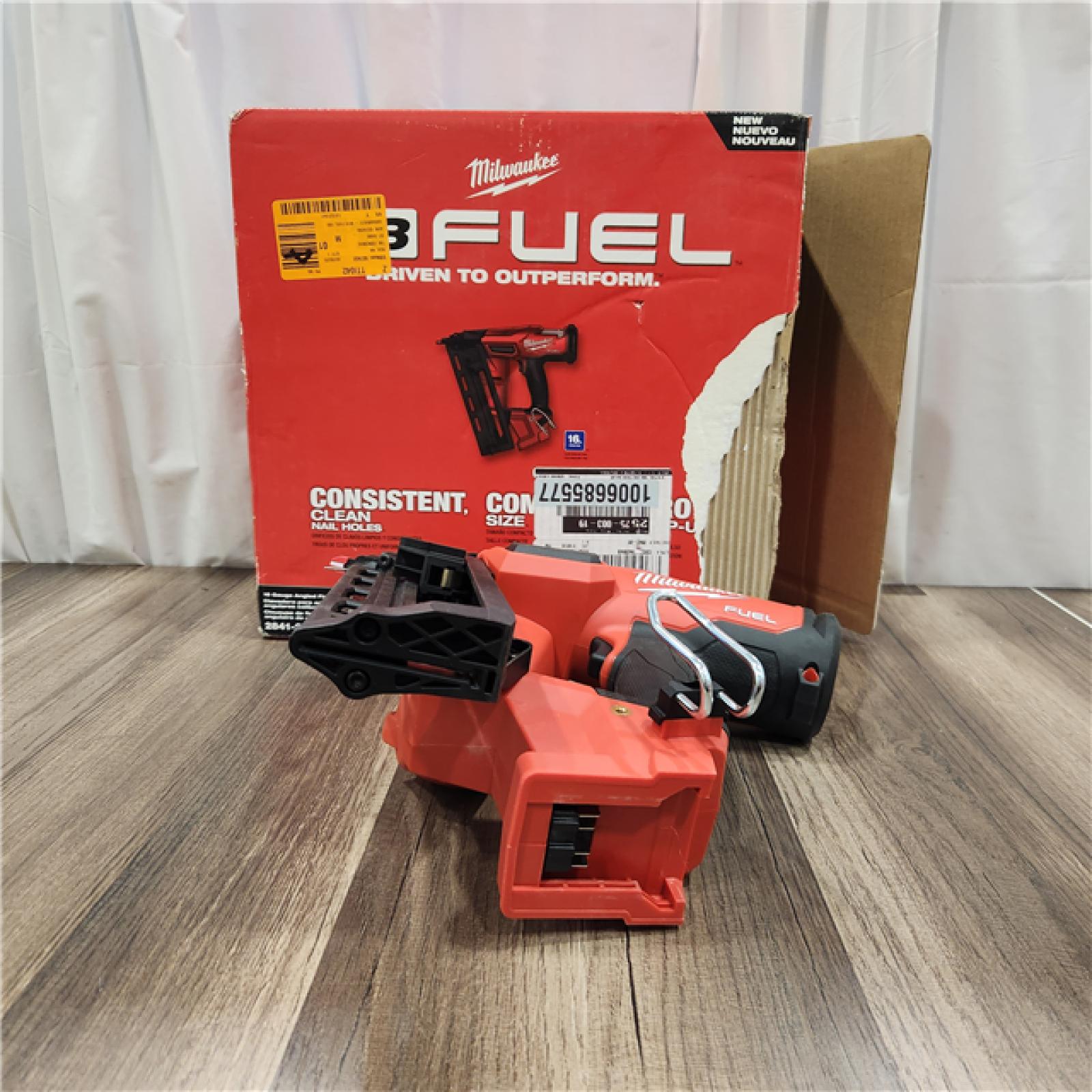 AS IS Milwaukee 2841-20 18V Cordless Gen II 16 Gauge Angled Finish Nailer (Tool Only)