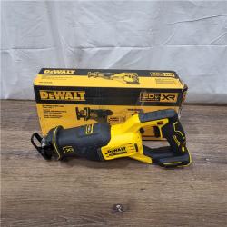 AS-IS DEWALT 20V MAX XR Cordless Brushless Reciprocating Saw (Tool Only)