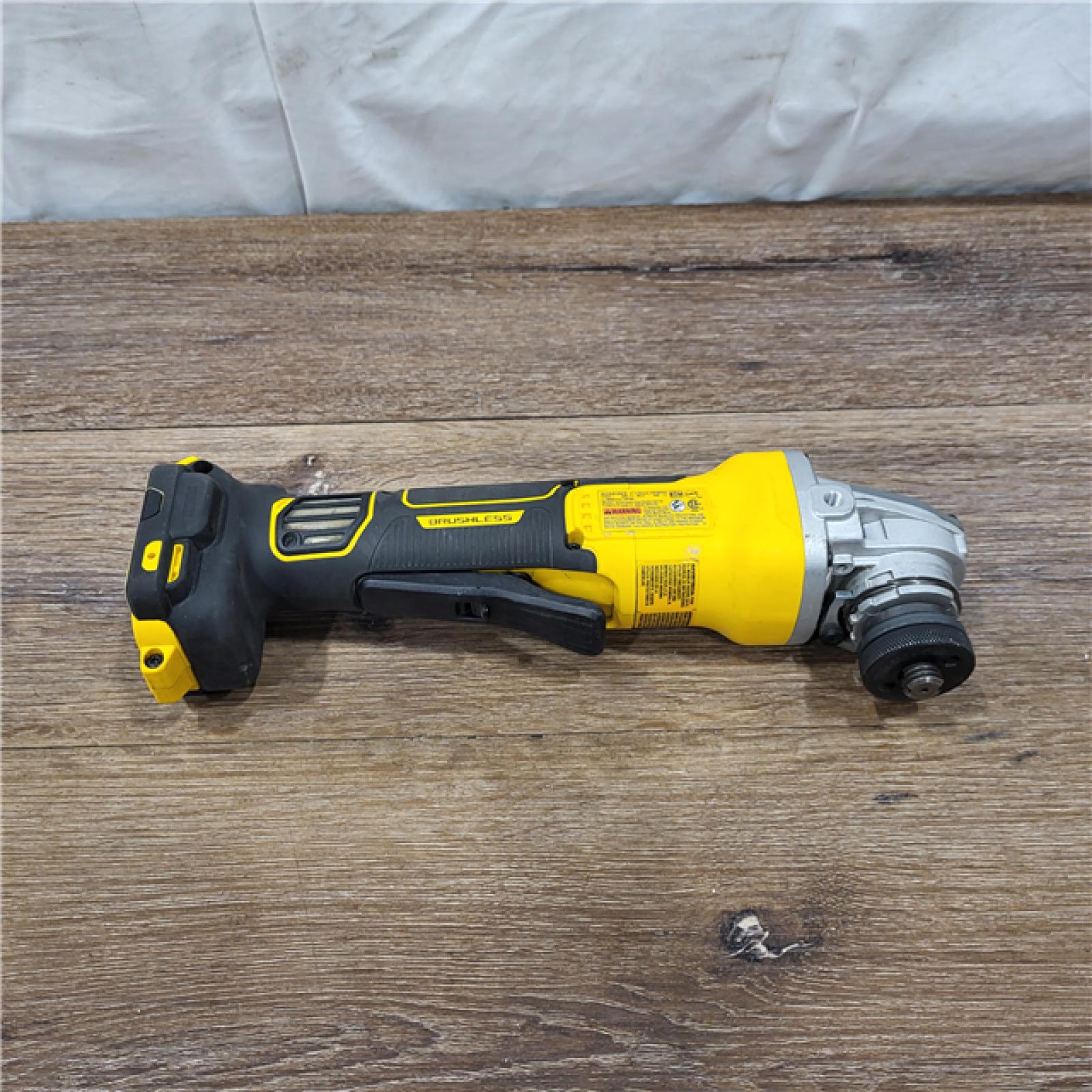 AS-IS 20V XR Cordless 4-1/2. in. to 5 in. Variable Speed Angle Grinder (Tool Only)