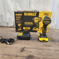 AS IS DEWALT ATOMIC 20V MAX* Brushless Cordless Compact 1/4 in. Impact Driver Kit