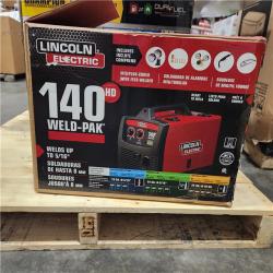 Dallas Location - As-Is Lincoln Electric Weld Pak 140 HD Wire-Feed Welder