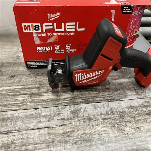 AS-IS MILWAUKEE M18 FUEL 18V Lithium-Ion Brushless Cordless HACKZALL Reciprocating Saw (Tool-Only)