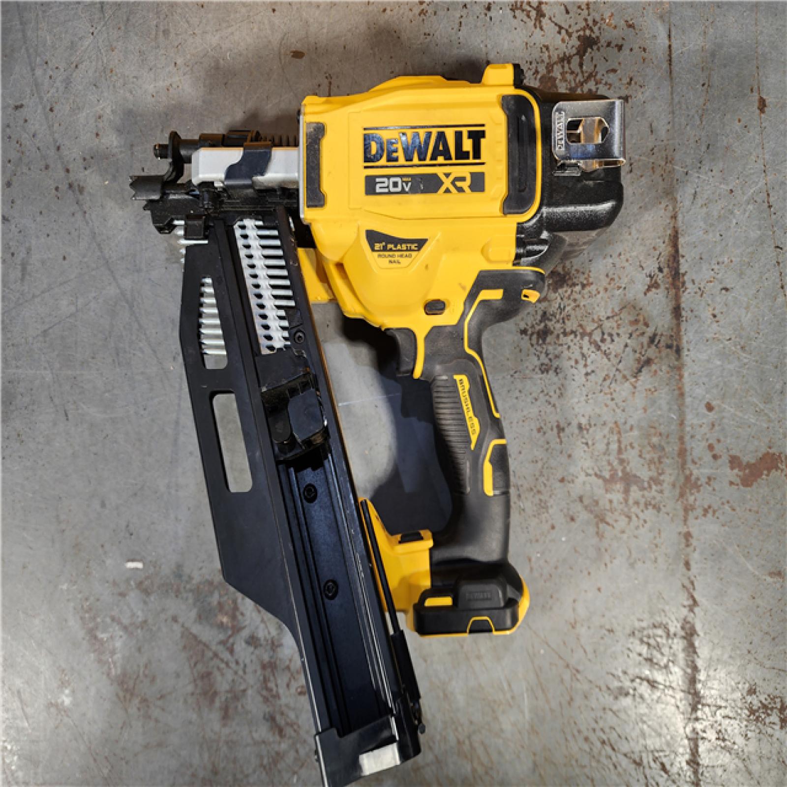 HOUSTON LOCATION - AS-IS DEWALT 20-Volt 21Â° Cordless Framing Nailer (Tool-Only)