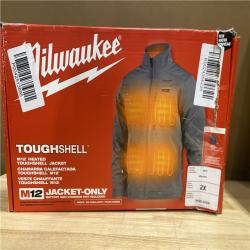 NEW! - MILWAUKEE M12 GRAY HEAT JACKET - (2 XL)