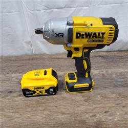 AS-IS DEWALT 20V MAX* XR 1/2  High Torque Impact Wrench with Hog Ring Anvil