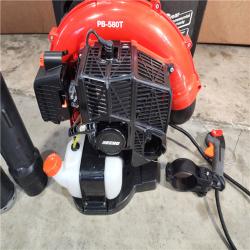 HOUSTON LOCATION - AS-IS ECHO 216 MPH 517 CFM 58.2cc Gas 2-Stroke Backpack Leaf Blower with Tube Throttle