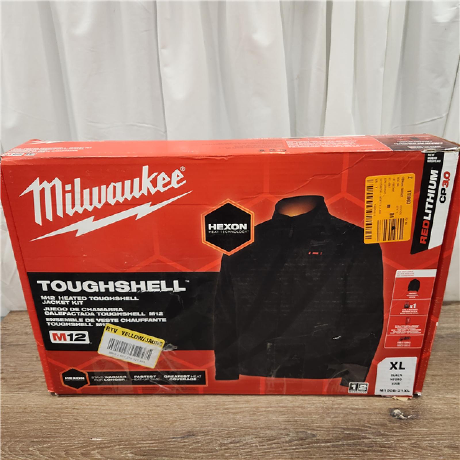 AS-IS Milwaukee Men's M12 Heated TOUGHSHELL Jacket