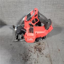 HOUSTON LOCATION - AS-IS (APPEARS LIKE NEW) Milwaukee M18 FUEL 18V Lithium-Ion Brushless Cordless 7-1/4 in. Circular Saw (Tool-Only)