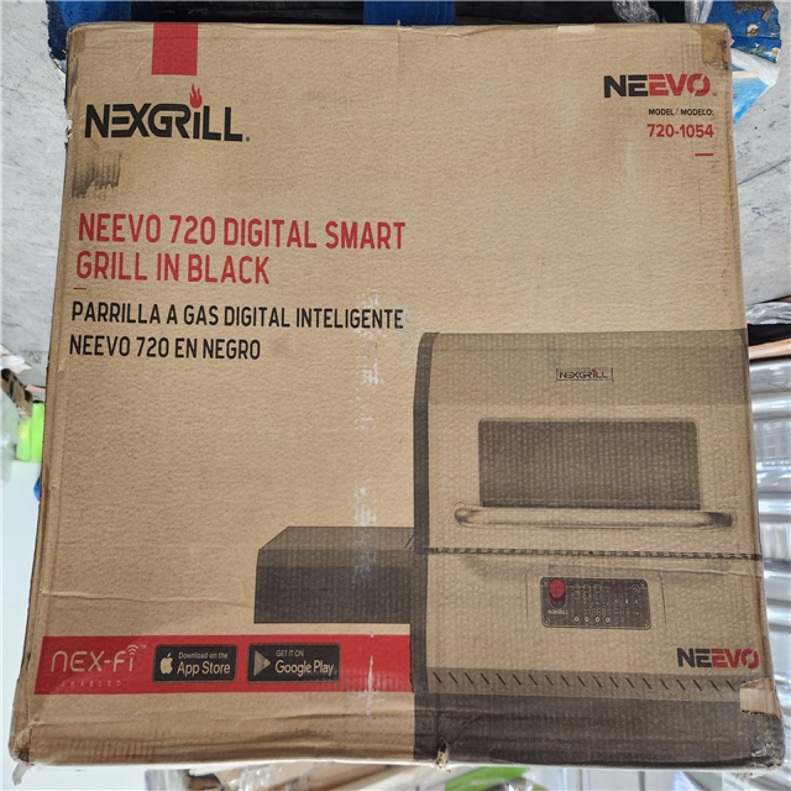 Phoenix Location 2 Nexgrill Neevo 720 Propane Gas Digital Smart Grill in Black with Stainless Steel Front Panel and Lid