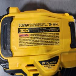 HOUSTON LOCATION - AS-IS (APPEARS LIKE NEW) DEWALT 20-Volt 21Â° Cordless Framing Nailer (Tool-Only)