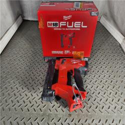 HOUSTON LOCATION - AS-IS M18 FUEL 18-Volt Lithium-Ion Brushless Cordless 18-Gauge 1/4 in. Narrow Crown Stapler (Tool-Only)