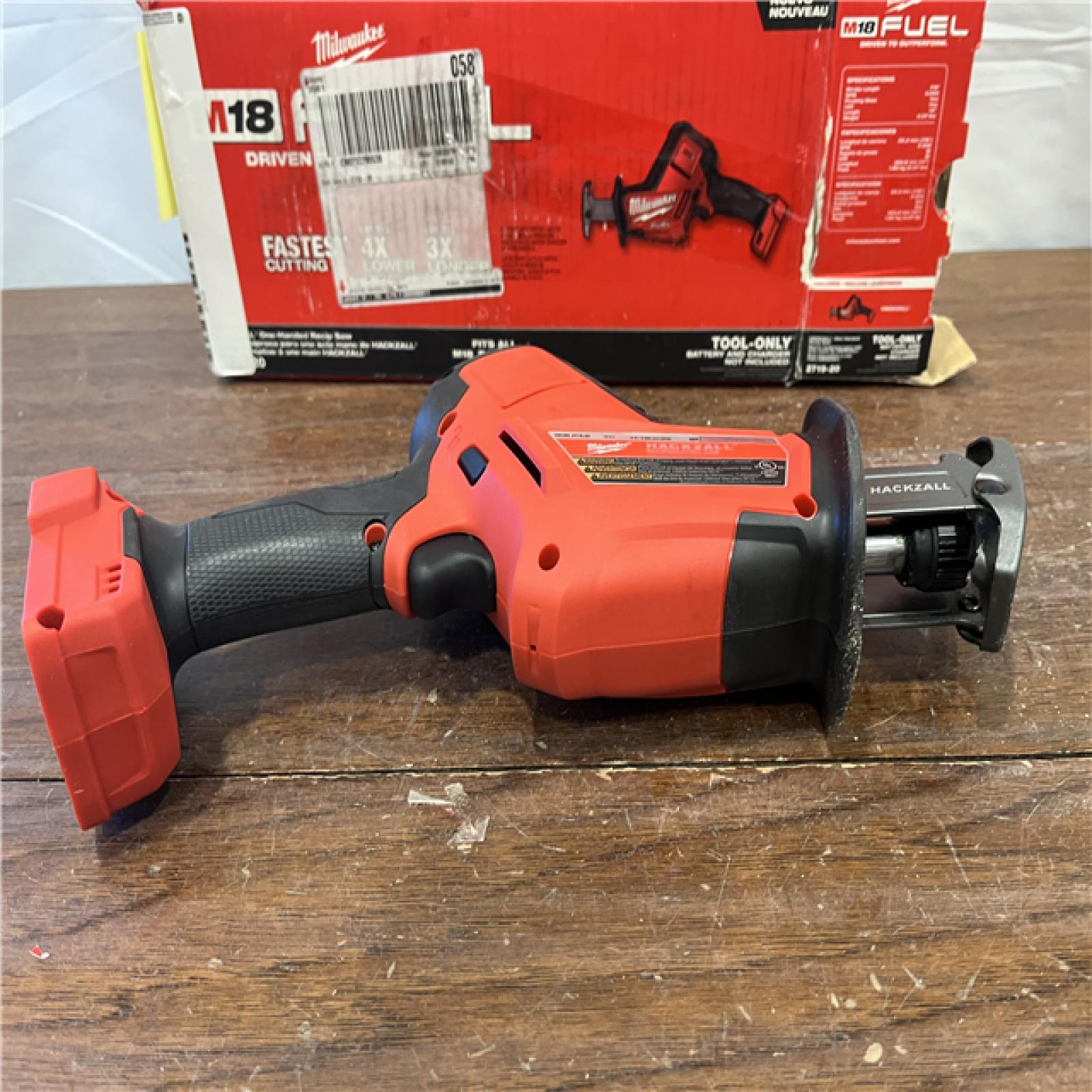 AS-ISM18 FUEL 18V Lithium-Ion Brushless Cordless HACKZALL Reciprocating Saw (Tool-Only)