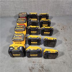 HOUSTON LOCATION - AS-IS DEWALT BATTERY PACK QTY - 15