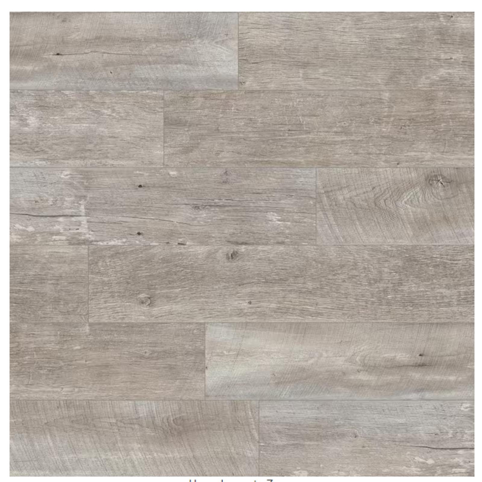 DALLAS LOCATION - Krono Original Grizzly Weathered Oak 12 mm T x 8 in. W Waterproof Laminate Wood Flooring PALLET - (85 UNITS)