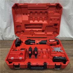 AS-IS Milwaukee-2674-22C M18 Short Throw Press Tool Kit W/ PEX Crimp Jaws