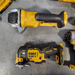 HOUSTON LOCATION - AS-IS Dewalt 20V MAX 8-Tool Power-Tool Combo Kit W/ Soft Case Including 2 Batteries & Charger