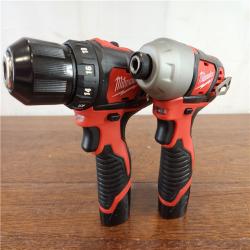 Good Milwaukee M12 12-Volt Lithium-Ion Cordless (2-Tool) Combo Kit