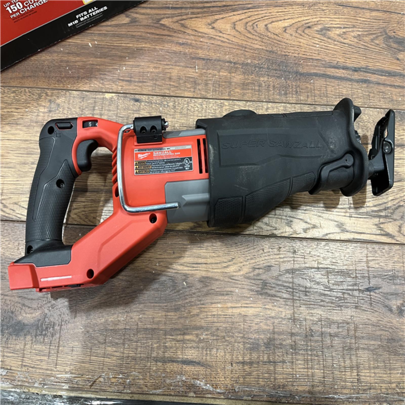 AS-IS Milwaukee M18 Fuel 18V Brushless Super Sawzall Reciprocating Saw 2722-20 (Bare Tool)