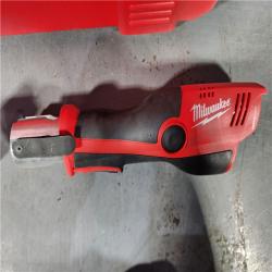 HOUSTON LOCATION - AS-IS Milwaukee M12 Force Logic Press Tool 1/2 in. to 1 in. Kit