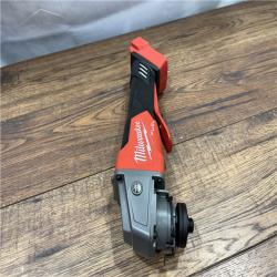 AS-IS Milwaukee 2880-20 M18 FUEL 18-Volt Lithium-Ion Brushless Cordless 4-1/2 in./5 in. Grinder W/Paddle Switch (Tool-Only)