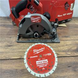 AS IS Milwaukee M18 FUEL 18V Lithium-Ion Brushless Cordless 7-1/4 in. Circular Saw (Tool-Only)