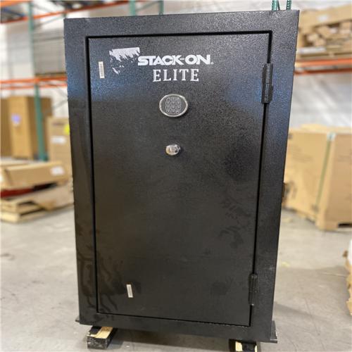 DALLAS LOCATION - Stack-On Elite 30-Gun Fireproof Safe with Electronic Lock Gun Safe, Black