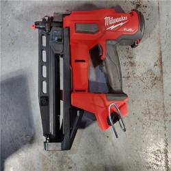 HOUSTON LOCATION - AS-IS Milwaukee Tool Cordless Finish Nail Gun 18 V 3020-20 (TOOL ONLY)