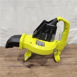 AS-IS RYOBI 40V Vac Attack Cordless Battery Powered Leaf Vacuum/Mulcher (Tool Only)