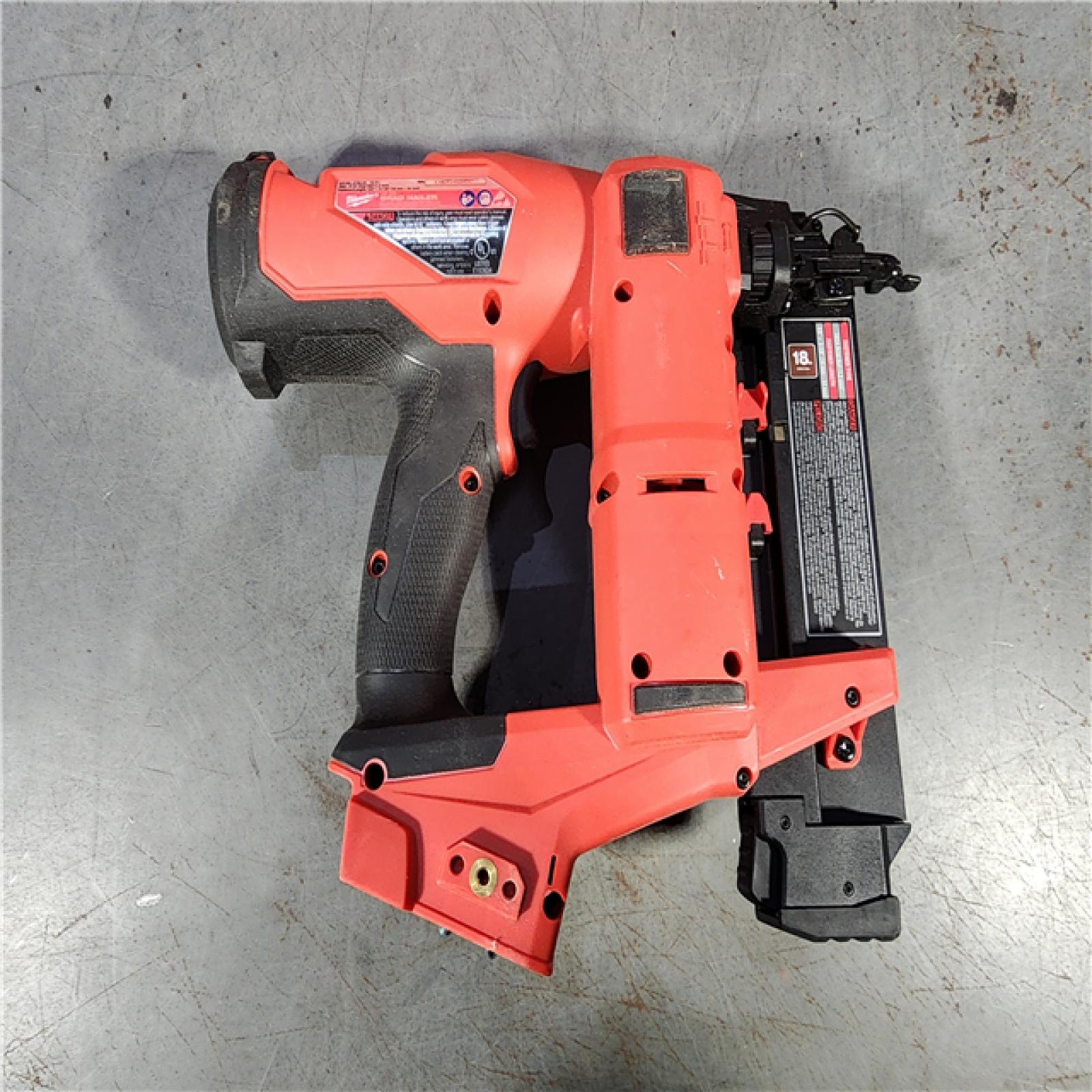 HOUSTON LOCATION - AS-IS Milwaukee M18 Fuel 18V Brushless 18-Gauge Brad Nailer 2746-20 (Bare Tool)