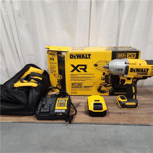 AS IS DEWALT 20V MAX* XR 1/2  High Torque Impact Wrench with Hog Ring Anvil