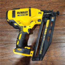 AS-IS 20V MAX XR Lithium-Ion Electric Cordless 16-Gauge Angled Finishing Nailer (Tool Only)