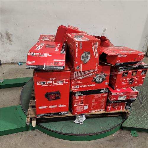 Dallas Location - As-Is MILWAUKEE Tool Pallet