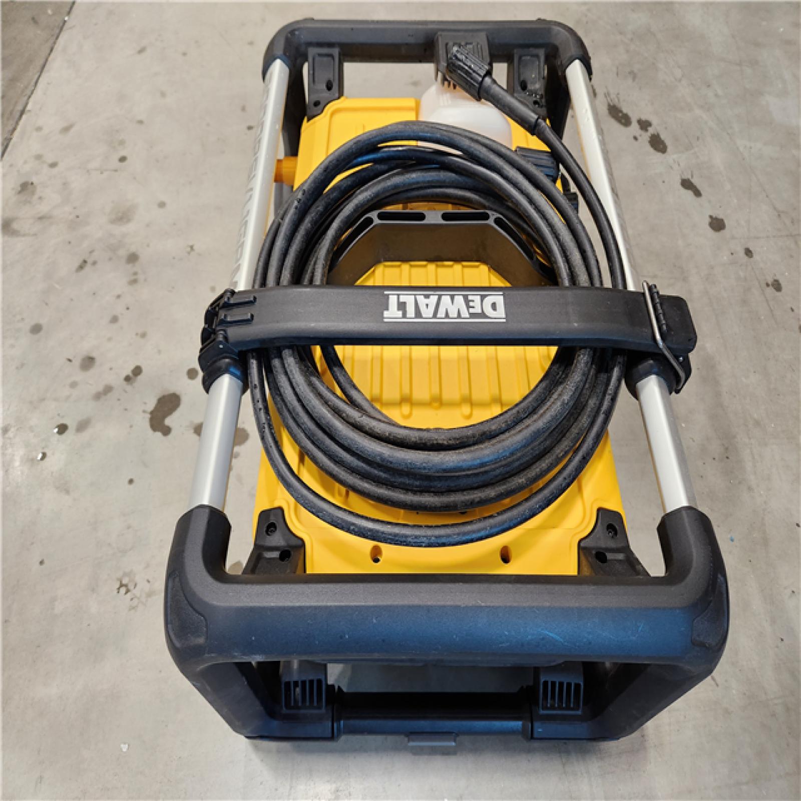 AS-IS DEWALT 3000 PSI 15 Amp Cold Water Electric Pressure Washer with Internal Equipment Storage