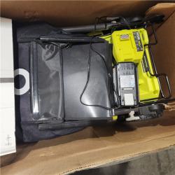 DALLAS LOCATION -AS-IS RYOBI 40V HP Brushless 21 in. Cordless Battery Walk Behind Self-Propelled Lawn Mower with (2) 6.0 Ah Batteries and Charger