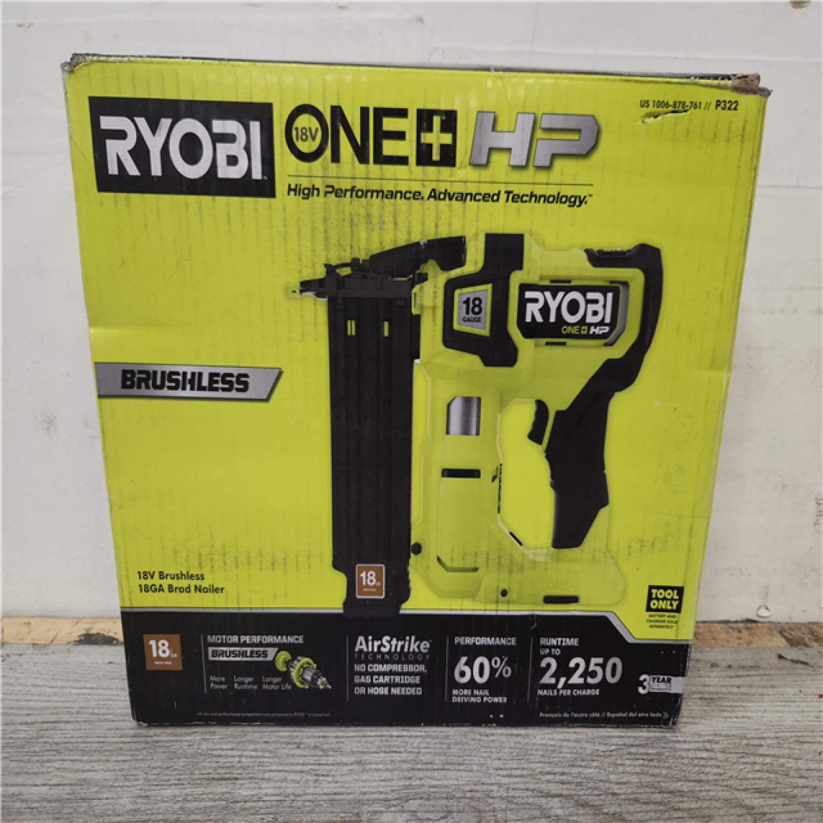 Phoenix Location RYOBI 18v 18GA Nailer