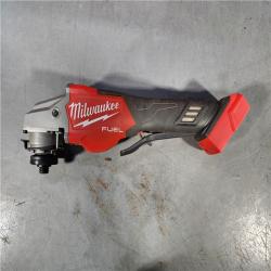 HOUSTON LOCATION - AS-IS (APPEARS LIKE NEW) Milwaukee M18 FUEL 4-1/2-6 Braking Grinder, Paddle Switch (TOOL ONLY)