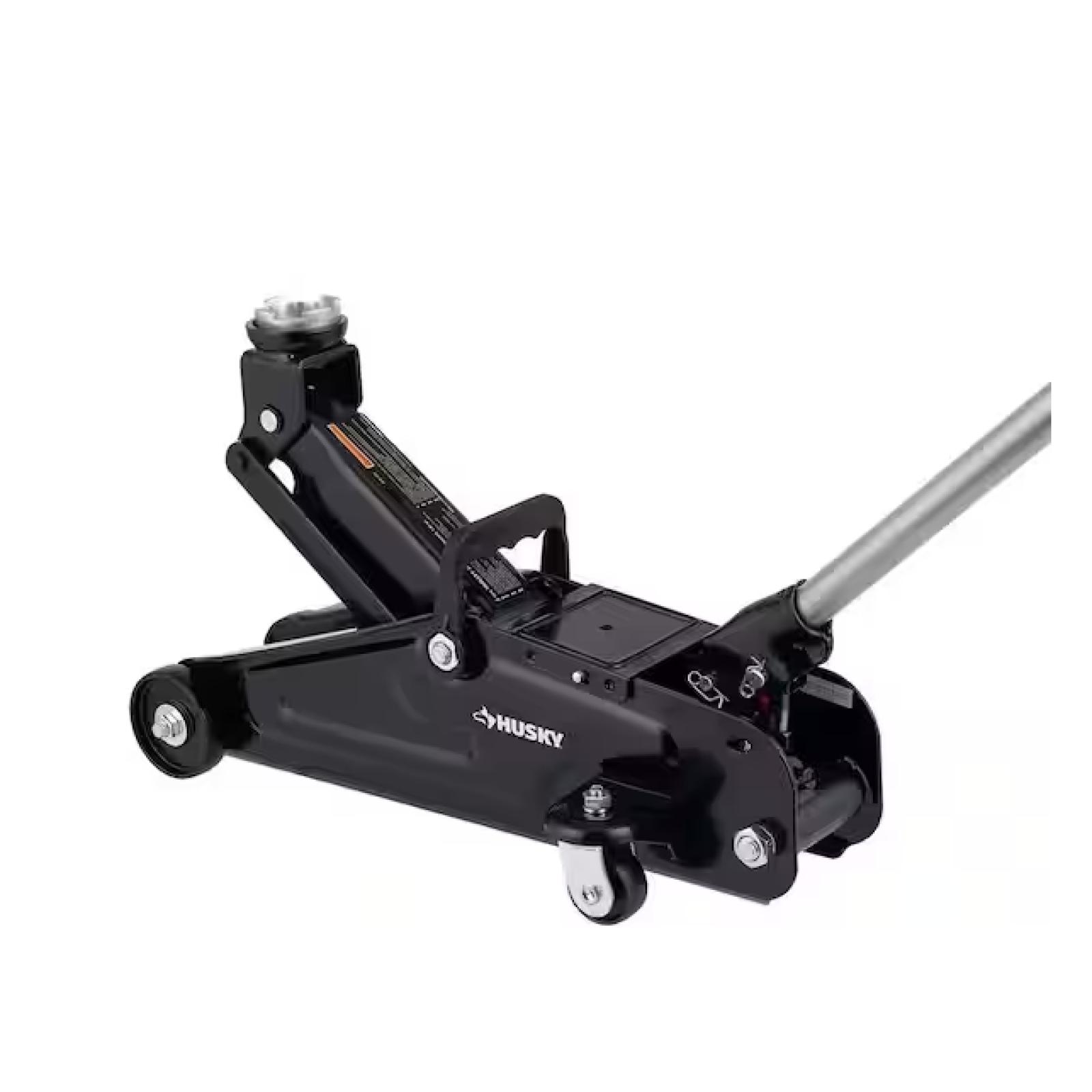 DALLAS LOCATION- Husky 2-Ton Hydraulic Trolley Car Jack PALLET -( 25 UNITS)