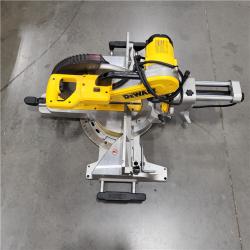 AS-IS 15 Amp Corded 12 in. Double Bevel Sliding Compound Miter Saw with XPS Technology, Blade Wrench and Material Clamp